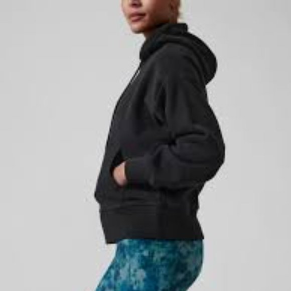 NWT Athleta Balance Microfleece Sweatshirt - Picture 2 of 10